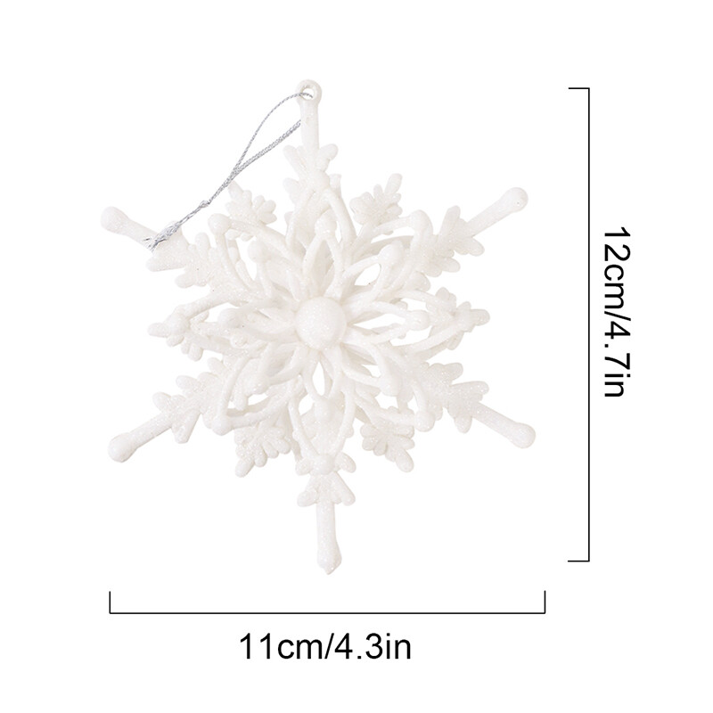Kalėdų snaigė Kabanti Kalėdų eglutės papuošalai Kalėdų namų kambario dekoras Navidad Naujųjų 2024 m. dekoro dovanos Priedai ﻿