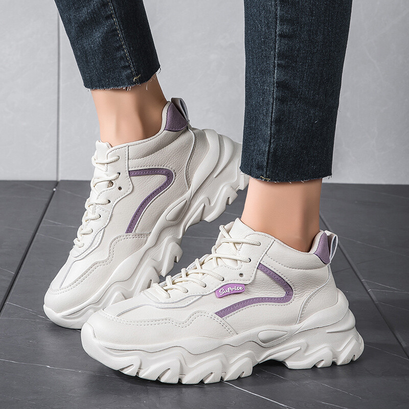 Női alkalmi tornacipők csúszásmentes, kényelmes sportcipők női téli szabadtéri, vulkanizált cipők női polár gyalogos edzőcipő