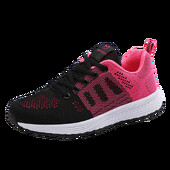 Női alkalmi sportcipő séta könnyű diák fitnesz női cipő molett vulkanizált cipő lélegző hálós felület