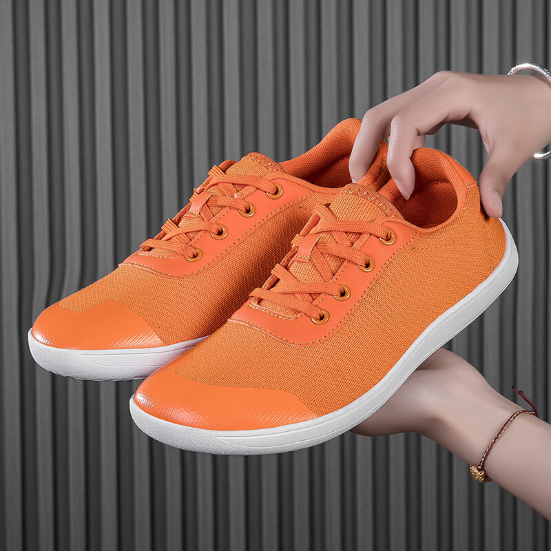 Nauji moteriški sportbačiai Patogūs kvėpuojantys itin lengvi minkšti bėgimo bateliai Plokštūs laisvalaikio sportiniai bateliai su didele galva