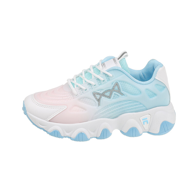 Fűzős középsarkú kényelmes cipők hálós felnőtt 2024 kiváló minőségű női cipők tavaszi vegyes színű női vulkanizáló cipők