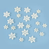 20Gb 20/28mm Ziemassvētku sniegpārsla plakanā aizmugure Rotaslietu izgatavošanai Amatniecībai Scrapbooking DIY Tālruņa maciņa dekorēšana Mini Sniegpārslas