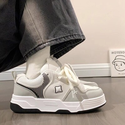 Warrior New Sieviešu Apavi Zvaigznes Mazas Baltas Kurpes Sieviešu Pavasara un Rudens Studentu Joker Shoes Niche oriģinālie brīvā laika apavi.