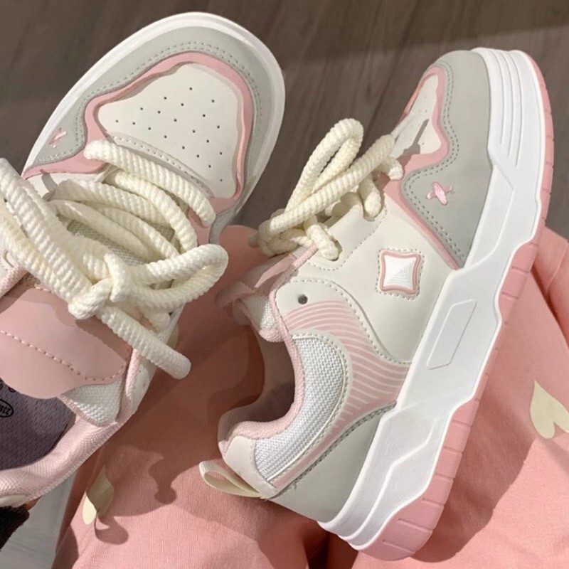 Warrior New Sieviešu Apavi Zvaigznes Mazas Baltas Kurpes Sieviešu Pavasara un Rudens Studentu Joker Shoes Niche oriģinālie brīvā laika apavi.