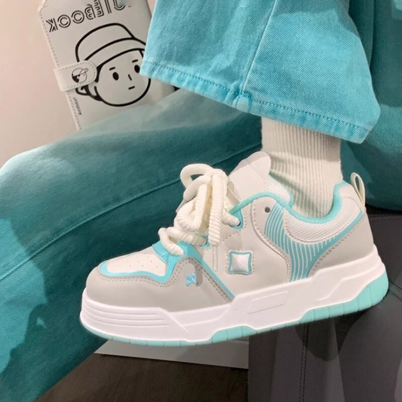 Warrior New Sieviešu Apavi Zvaigznes Mazas Baltas Kurpes Sieviešu Pavasara un Rudens Studentu Joker Shoes Niche oriģinālie brīvā laika apavi.