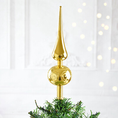 Karácsonyfa tetejére díszített díszek aranypiros műanyag karácsonyfa tetejére csillag Boldog karácsonyi dekoráció otthonra Újév Navidad