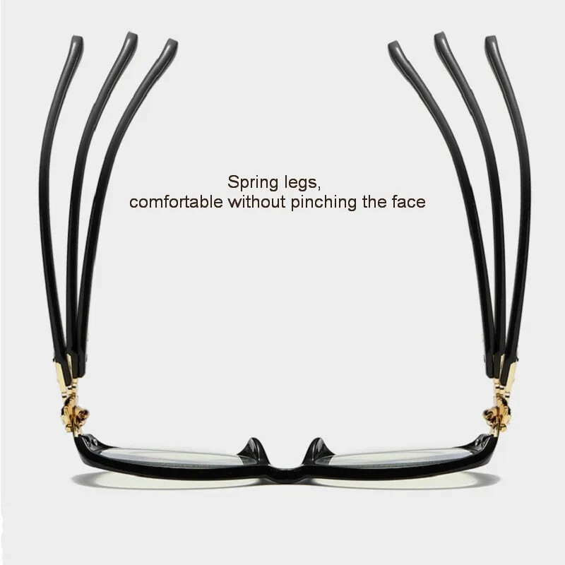 Moterys Fox Anti-Blue skaitymo akiniai Moteriški madingi akiniai iki matymo akiniai Kompiuteris Receptiniai akiniai +1,0–+4,0