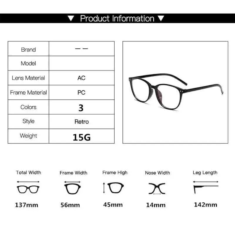 Madingi skaitymo akiniai prieš mėlyną šviesą moterims, vyrams Kompiuterinė toliregystė, hiperopija, skaitymo akiniai+1,0+1,5+2,0+2,5+3,0+3,5+4,0