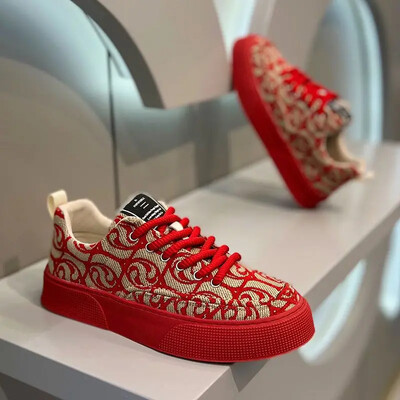 Férfi Cipők Tavaszi Új Sokoldalú Vászon Cipők Alacsony kivágású Alkalmi Deszka Cipők Design Sense Sportcipő Cipők Férfi Zapatos Casuales