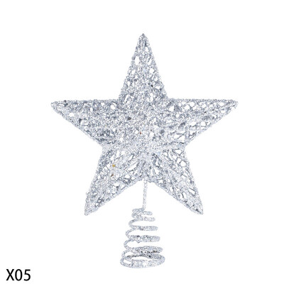 1 τμχ Χριστουγεννιάτικο Δέντρο Κορυφαίο Αστέρι με κούφια Χριστουγεννιάτικο Δέντρο με λάμψη με αστραφτερό χριστουγεννιάτικο δέντρο χριστουγεννιάτικο στολισμό για χριστουγεννιάτικο πάρτι