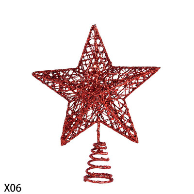 1 τμχ Χριστουγεννιάτικο Δέντρο Κορυφαίο Αστέρι με κούφια Χριστουγεννιάτικο Δέντρο με λάμψη με αστραφτερό χριστουγεννιάτικο δέντρο χριστουγεννιάτικο στολισμό για χριστουγεννιάτικο πάρτι