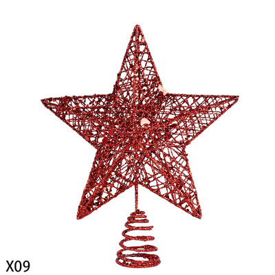 1 τμχ Χριστουγεννιάτικο Δέντρο Κορυφαίο Αστέρι με κούφια Χριστουγεννιάτικο Δέντρο με λάμψη με αστραφτερό χριστουγεννιάτικο δέντρο χριστουγεννιάτικο στολισμό για χριστουγεννιάτικο πάρτι