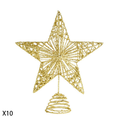 1 τμχ Χριστουγεννιάτικο Δέντρο Κορυφαίο Αστέρι με κούφια Χριστουγεννιάτικο Δέντρο με λάμψη με αστραφτερό χριστουγεννιάτικο δέντρο χριστουγεννιάτικο στολισμό για χριστουγεννιάτικο πάρτι