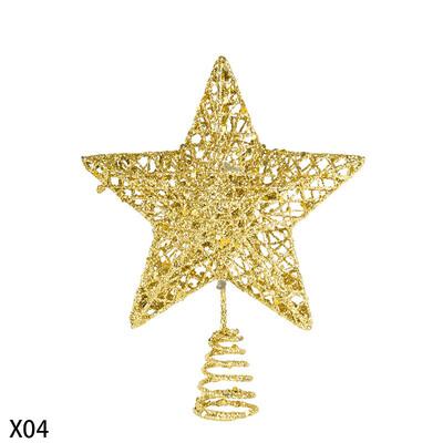 1 τμχ Χριστουγεννιάτικο Δέντρο Κορυφαίο Αστέρι με κούφια Χριστουγεννιάτικο Δέντρο με λάμψη με αστραφτερό χριστουγεννιάτικο δέντρο χριστουγεννιάτικο στολισμό για χριστουγεννιάτικο πάρτι