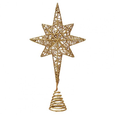 Ornament de stea pentru brad de Crăciun Ornament de stea 3d Ornament de stea pentru brad de Crăciun strălucitor cu design scobit Festiv