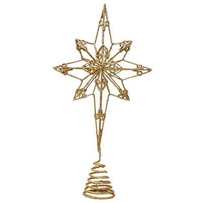 Ornament de stea pentru brad de Crăciun Ornament de stea 3d Ornament de stea pentru brad de Crăciun strălucitor cu design scobit Festiv