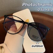 2024. gada viedās fotohromās lasīšanas brilles, lielas pretzilas gaismas tālas redzes brilles sievietēm vīriešiem, āra presbiopijas brilles