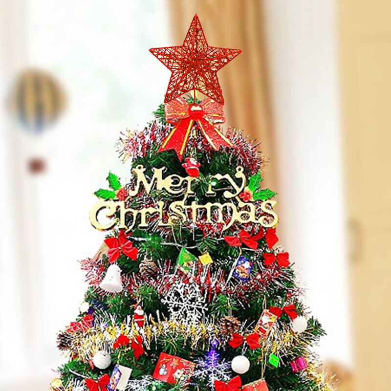 1 db arany csillogó karácsonyfa tetejű karácsonyi dekoráció otthonra 2024 karácsonyi fadíszek Navidad Natal újévi ajándék 2025