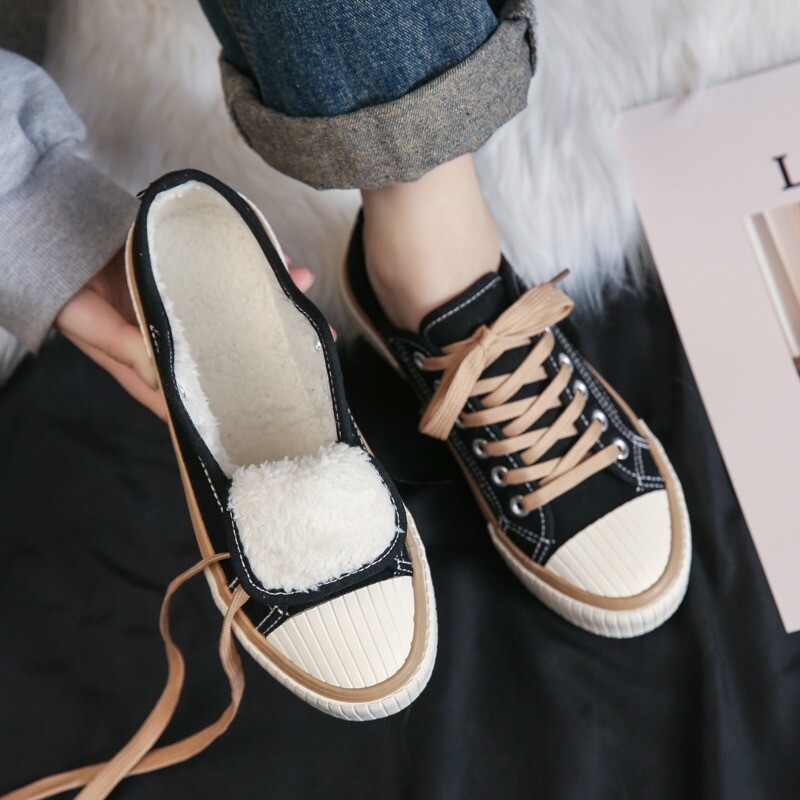 Moteriški vulkanizuoti batai žemo kirpimo drobiniai batai Moteriški korėjietiški moteriški batai kvėpuojantys suvarstyti vienspalviai pavasario naujiena