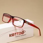 Jaunas lasīšanas brilles Luksusa zīmola dizains Square Presbyopia Hyperopia Optical Sieviešu lasīšanas brilles Vīriešu brilles