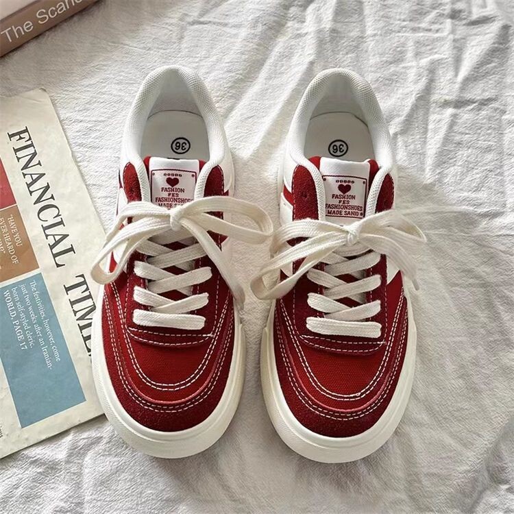 Trendi vászon női cipők 2024 tavaszi és őszi szezon Új design Sense sokoldalú asztali cipő Temperament Little White Shoes