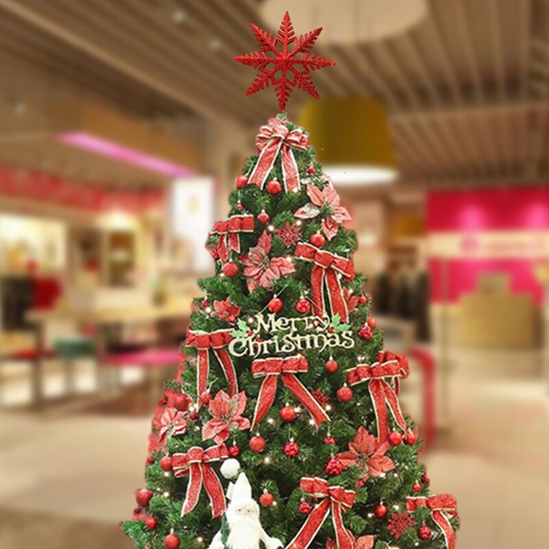 Ziemassvētku eglītes virsotne Zvaigzne Sniegpārsla Zelta sudraba Sarkans Glitter Ziemassvētku eglīšu galotņu rotājumu Ornamentu Fotorekvizītu festivālam