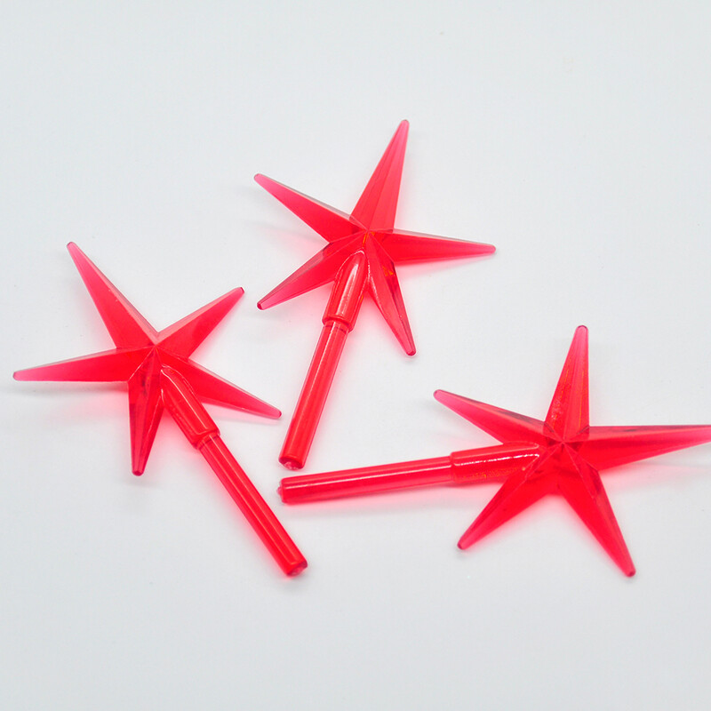 6 gab. Keramikas koku nomaiņa Spuldzes Koku top zvaigžņu rotājumi Svētku dekori Aksesuāri DIY Mājas Jaungada dekorēšana Arbol Navidad