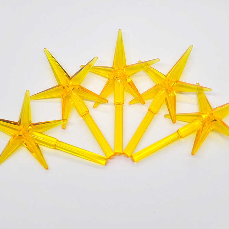 6 gab. Keramikas koku nomaiņa Spuldzes Koku top zvaigžņu rotājumi Svētku dekori Aksesuāri DIY Mājas Jaungada dekorēšana Arbol Navidad