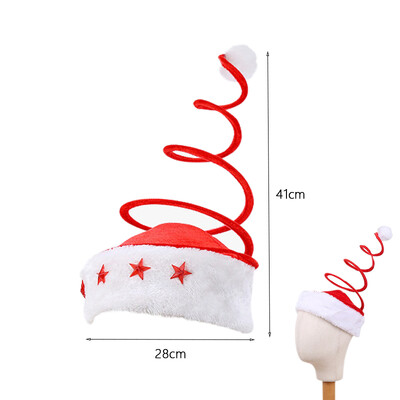 Karácsonyi sapka plüss manó Mikulás sapka dísz Karácsonyi sapka Elf kalapok 2022 újévi karácsonyi parti vicces téma kellékek dekoráció