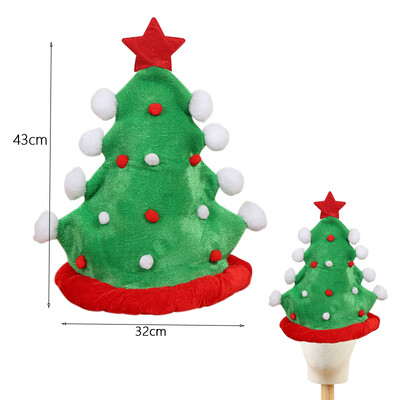 Karácsonyi sapka plüss manó Mikulás sapka dísz Karácsonyi sapka Elf kalapok 2022 újévi karácsonyi parti vicces téma kellékek dekoráció