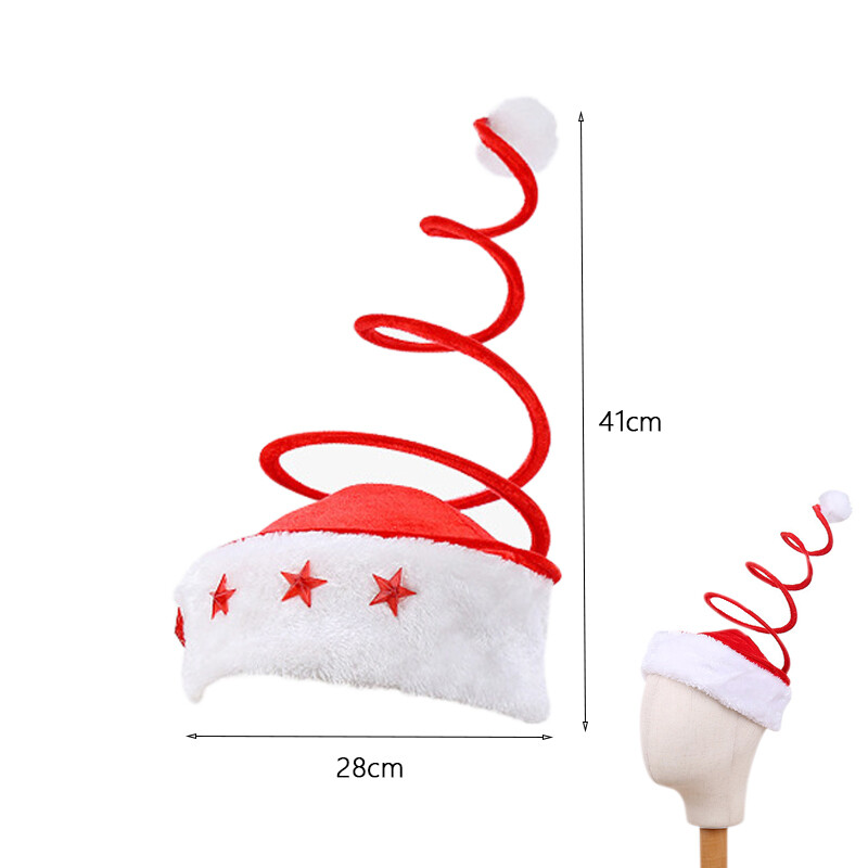 Karácsonyi sapka plüss manó Mikulás sapka dísz Karácsonyi sapka Elf kalapok 2022 újévi karácsonyi parti vicces téma kellékek dekoráció