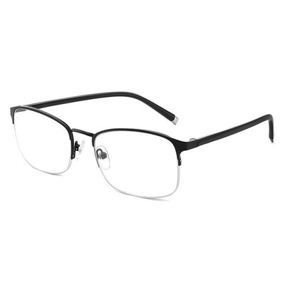 Nedūžtantys lankstūs progresyvūs skaitymo akiniai vyrams, moterims Presbyopia Anti Blue Light TR90 Titanium Extra kietėjantys lęšiai