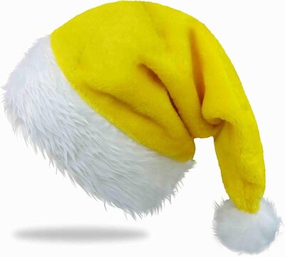 Ziemassvētku cepure pieaugušajiem Ziemassvētku vecīša cepure vīriešiem un sievietēm Rozā zaļa zila sarkana dzeltena violeta pelēka balta melna