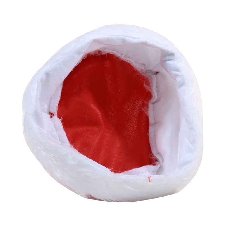 Kalėdų pavasario kepurė Juokinga Kalėdų Senelio Kostiumai Kepurės Galvos apdangalai Kalėdų Senelio kepurė Kalėdų vakarėlio reikmenys Rekvizitai Kalėdų Senelio Cosplay Skrybėlė