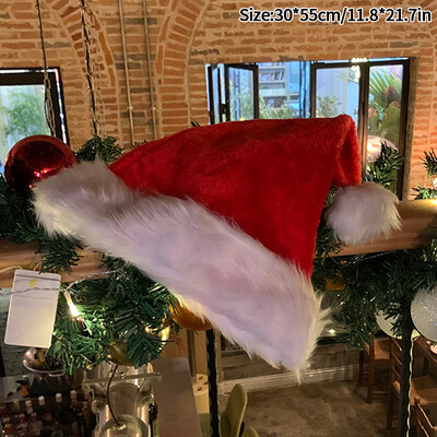 Καπέλα χριστουγεννιάτικου δέντρου υφασμάτινο Rain Silk Party Καπέλο Καλά Χριστουγεννιάτικο κοστούμι Καπέλο Φωτογραφία Στήριγμα Αστείο καπέλο Άγιου Βασίλη με ντεκόρ για φεστιβάλ Tinsel