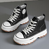 Új vászoncipők női alkalmi platform cipők Sztárok vászon edzőcipők futó sportcipők teniszcipők kültéri sétacipők