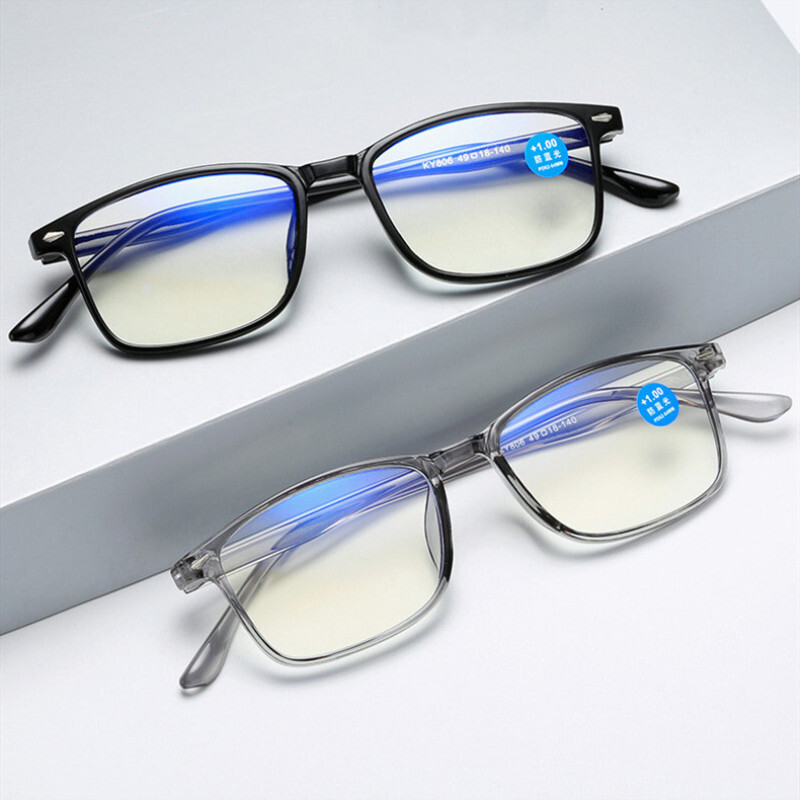 Ochelari de lectură clasici anti-lumină albastră Ochelari de lectură pentru femei bărbați Ochelari de hipermetropie Ochelari de lectură vintage pentru computer+1.0+1.5+2.0+2.5+3.0+3.5+4.0