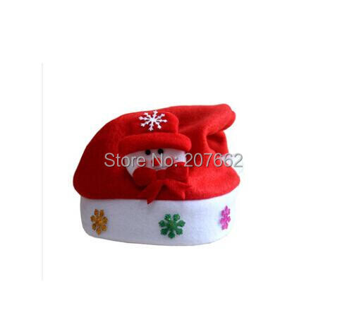 5vnt/stal. Kalėdiniai papuošalai vaikams Įprastos kalėdinės kepurės Kalėdų senelio kepuraitės kepuraitės kalėdinio vakarėlio reikmenims