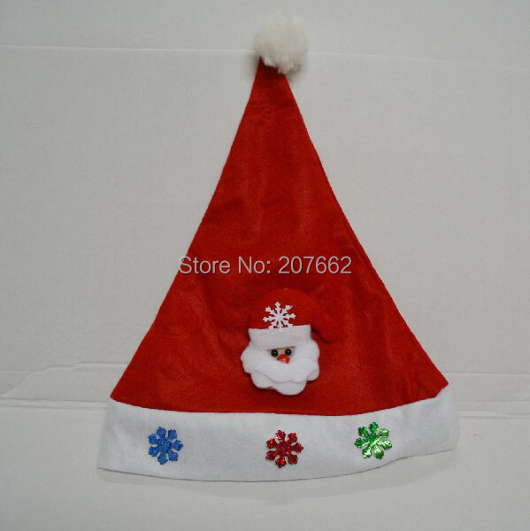 5vnt/stal. Kalėdiniai papuošalai vaikams Įprastos kalėdinės kepurės Kalėdų senelio kepuraitės kepuraitės kalėdinio vakarėlio reikmenims