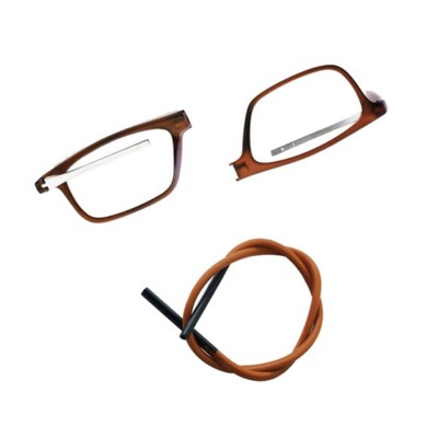 Nešiojami magnetiniai skaitymo akiniai vyrams Skaitymo akiniai su magnetu, pakabinami ant kaklo Presbiopo akiniai moterims