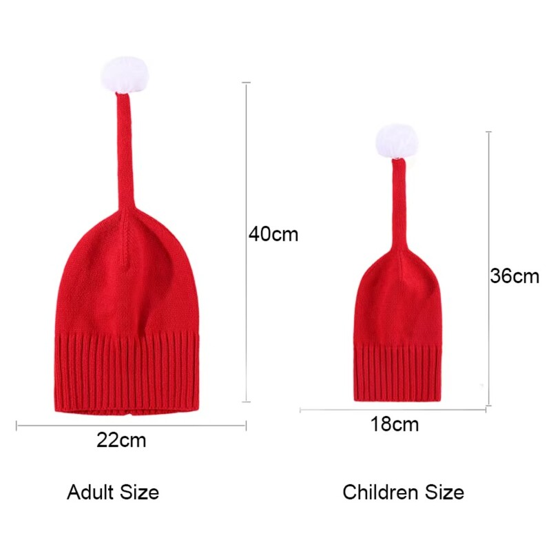 Accesorii pentru bebeluși Pălării drăguțe de Crăciun Pălărie caldă de iarnă pentru părinte-copil Boneta pentru sugari Pălărie de Crăciun Mamă