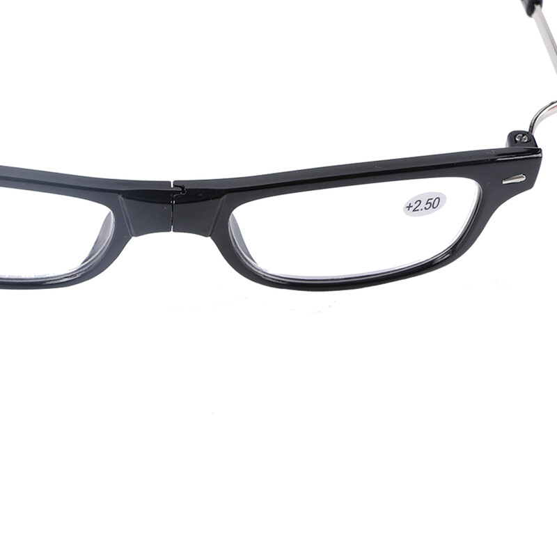 Ochelari portabili de lectură plianți Ochelari de lectură în rășină de înaltă definiție Ochelari de vedere pentru prezbiți Ochelari de lectură pentru gât