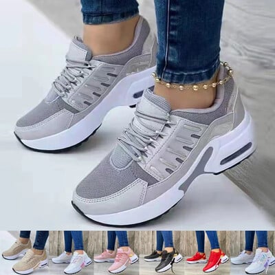 Zapatos deportivos para mujeres, zapatos de running al aire libre, zapatos de malla transpirable, kedas