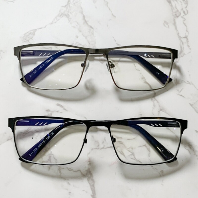 Ochelari de lectură cu cadru mare din metal pătrat pentru prezbiopie pentru bărbați și femei Ochelari de vedere vintage de înaltă calitate +1,0 +1,25 până la +6,0