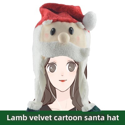 Kalėdų papuošalai suaugusiems ir vaikams Kalėdų Senelio kepurė Sniego senelis Kalėdų kepurė Medžiaga Kalėdų dovanos