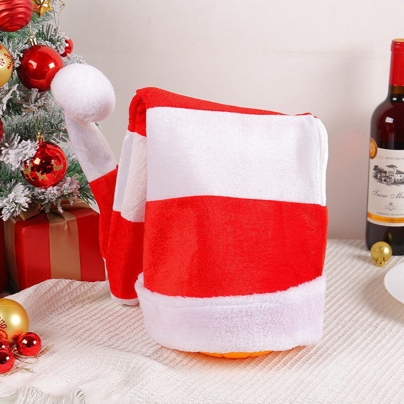 2024 m. Nauja kalėdinė ilga kepurė Kūrybinė elfų kepurė vakarėlis raudona balta raudona žalia atmosferos klouno kepurė Kalėdinė kepurė Dekoratyvinė kepurė