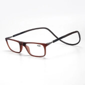 DMLNaujas sulankstomas kaklas Presbyopia High Clear Resin Fashion Magnet Presbyopia Anti Fatigue Presbyopia Didmeninė prekyba skaitytuvu