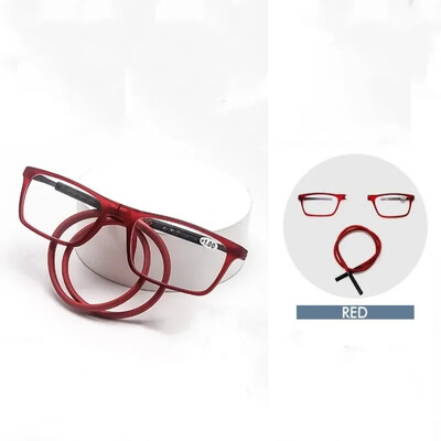 DMLNaujas sulankstomas kaklas Presbyopia High Clear Resin Fashion Magnet Presbyopia Anti Fatigue Presbyopia Didmeninė prekyba skaitytuvu