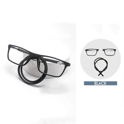 DMLNaujas sulankstomas kaklas Presbyopia High Clear Resin Fashion Magnet Presbyopia Anti Fatigue Presbyopia Didmeninė prekyba skaitytuvu