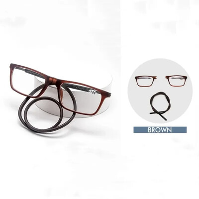 DMLNaujas sulankstomas kaklas Presbyopia High Clear Resin Fashion Magnet Presbyopia Anti Fatigue Presbyopia Didmeninė prekyba skaitytuvu